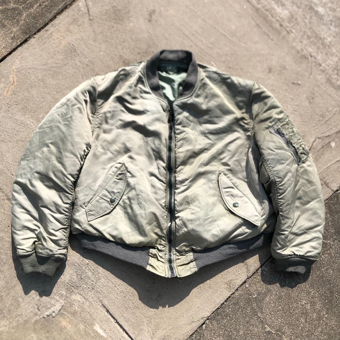 [XL] 80s 알파 인더스트리 Ma1 항공점퍼 상품이미지1