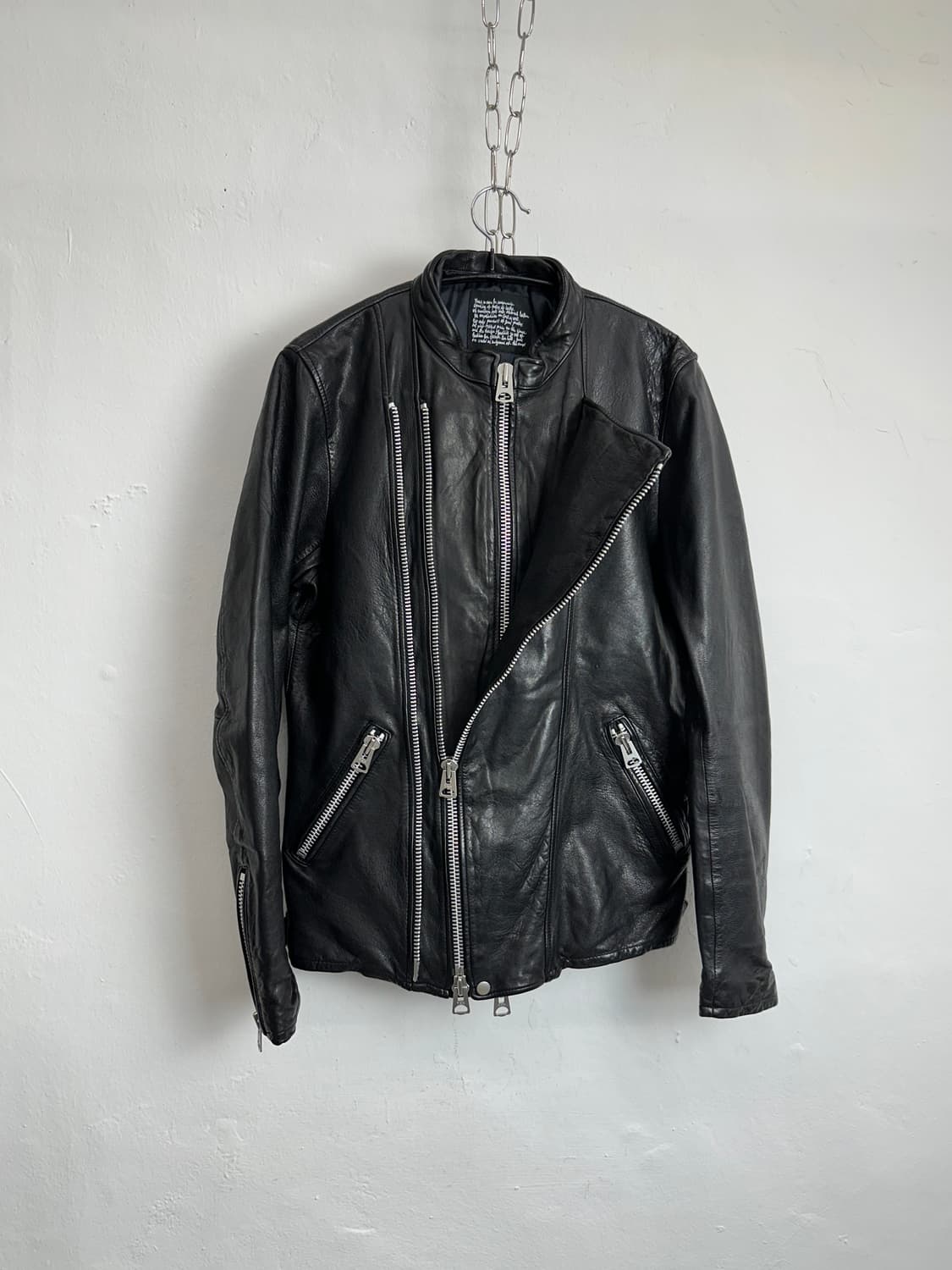 Nano Universe Asymmetric Double-Zip Lamb 상품이미지2