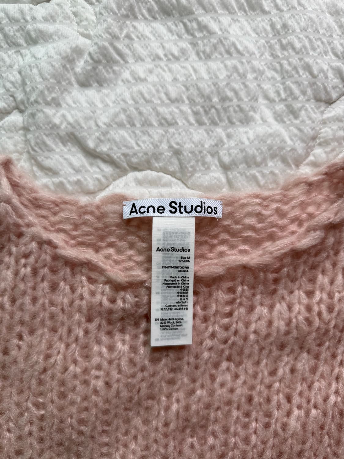 Acne studio 24FW drop shoulder sweater 상품이미지3
