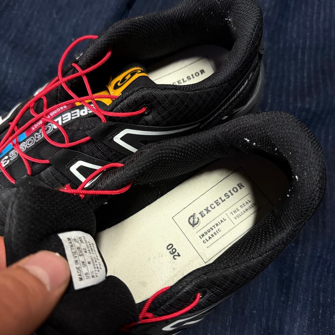 살로몬 스피드크로스 3 CS(Climashield) US8.5 상품이미지7