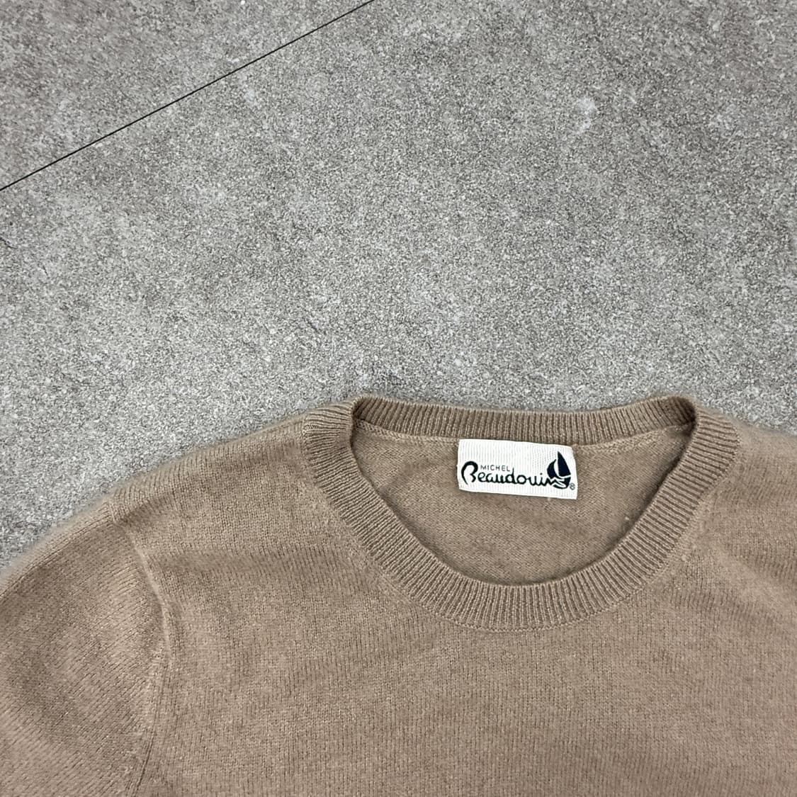 MICHEL BEAUDOUIN 니트긴팔티셔츠 상품이미지5