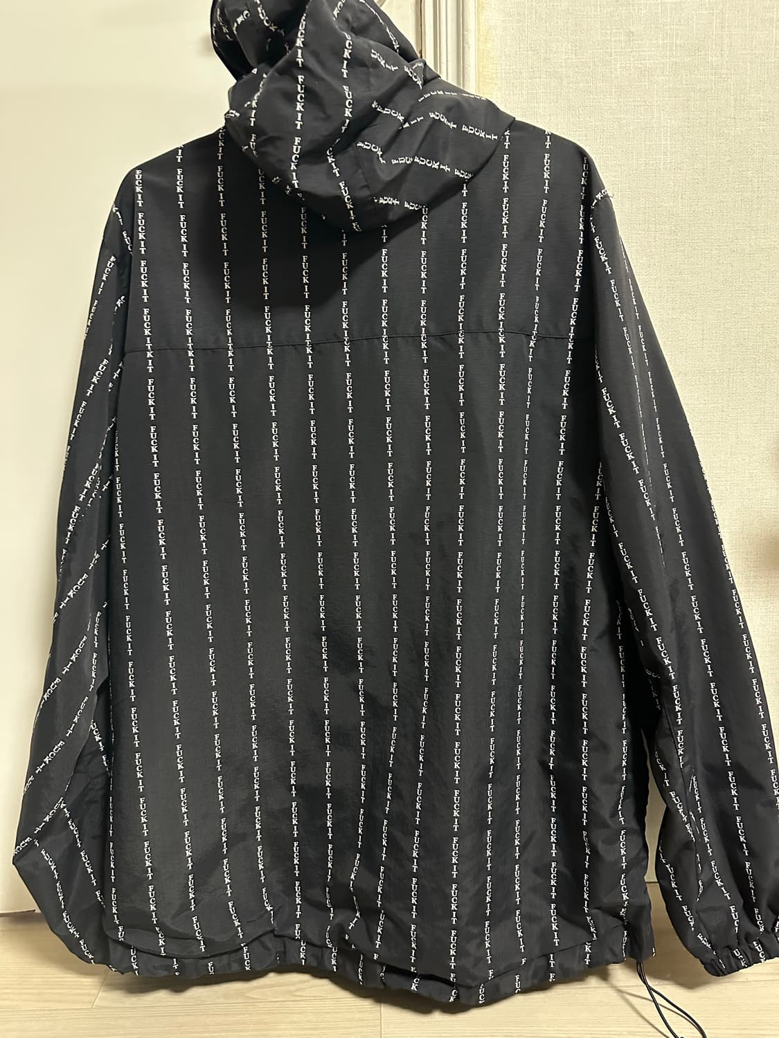 HUF fuck it 바람막이 오버핏 상품이미지6