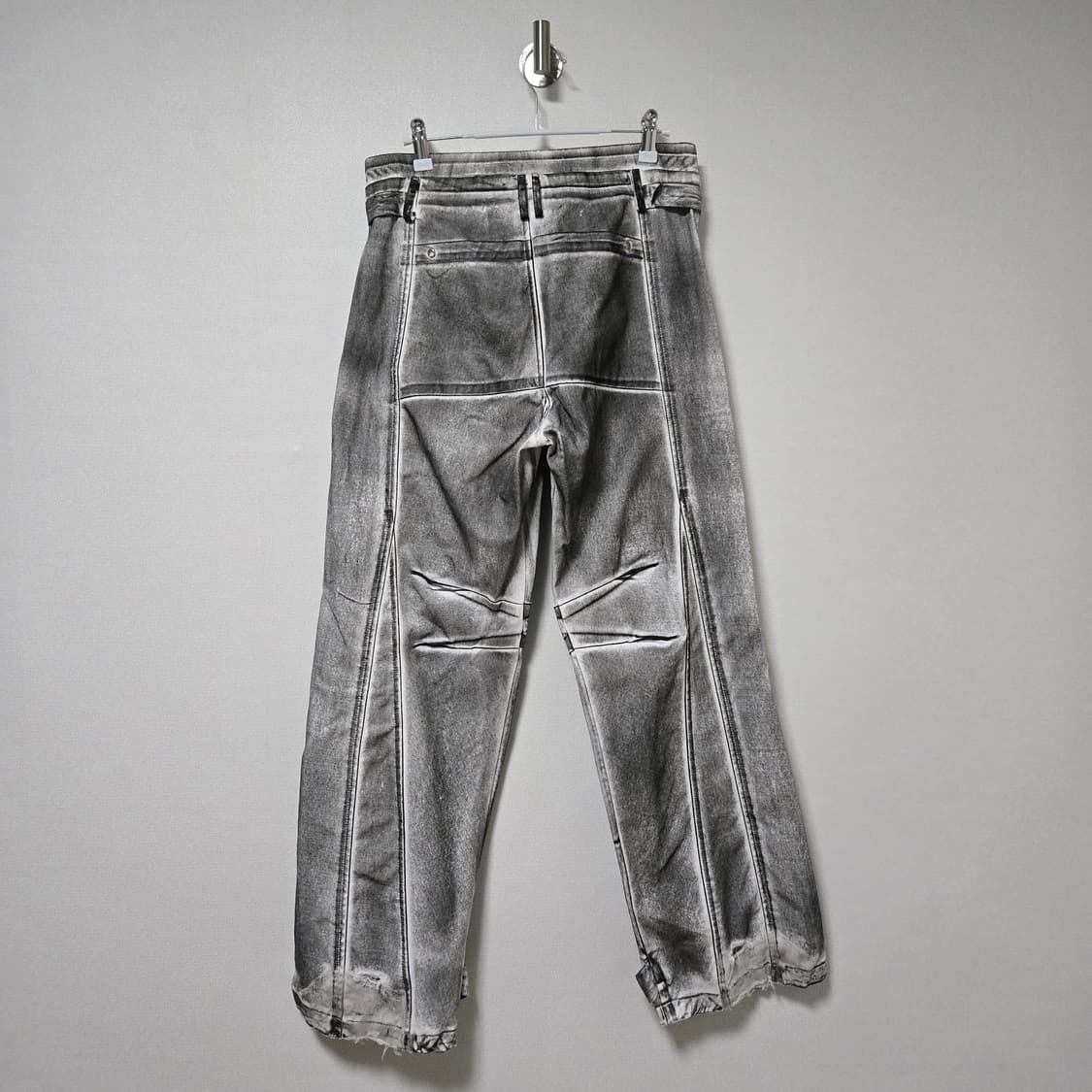 나체 슬레이 워싱 팬츠 /여성 바지/남성 바지 상품이미지6