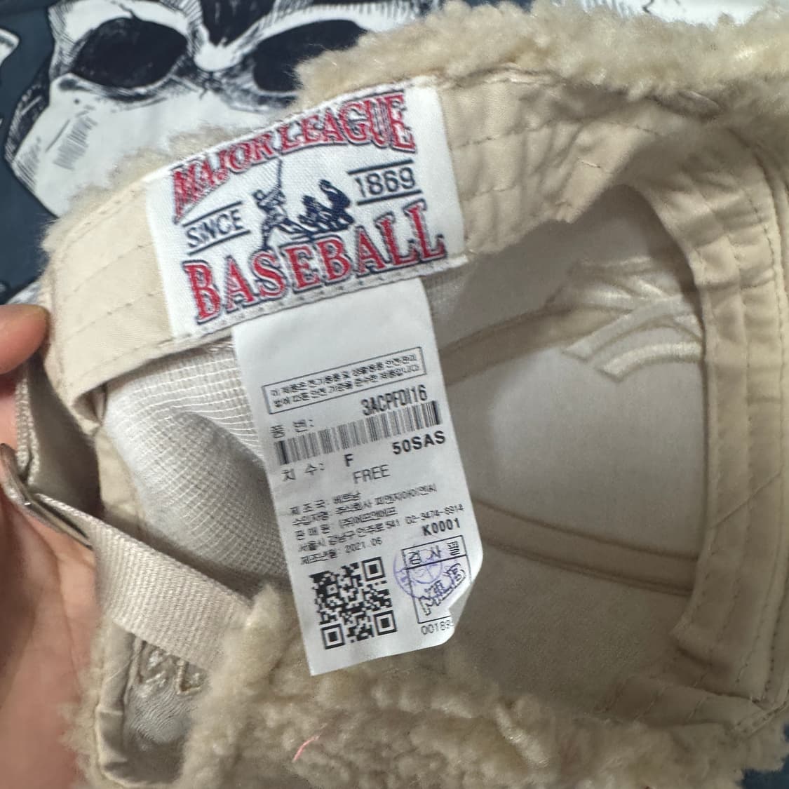 MLB 엠엘비 뽀글이 볼캡 상품이미지2