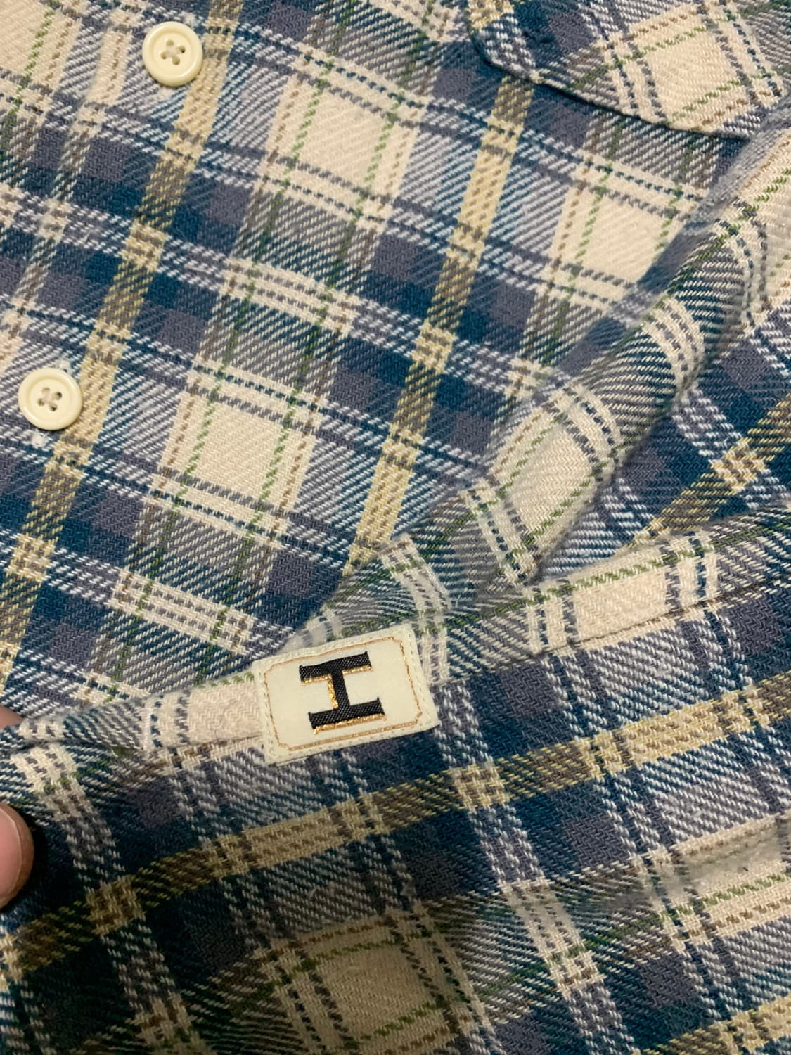 헤리티지플로스 플란넬 체크셔츠 s 상품이미지2