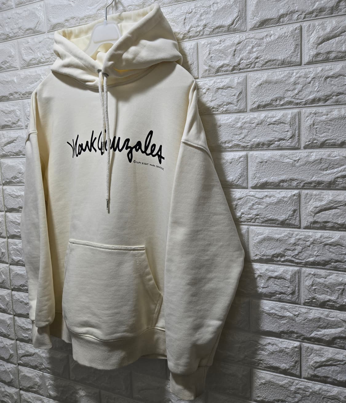 마크곤잘레스 시그니처 로고 후디 후드티 90~95 상품이미지3