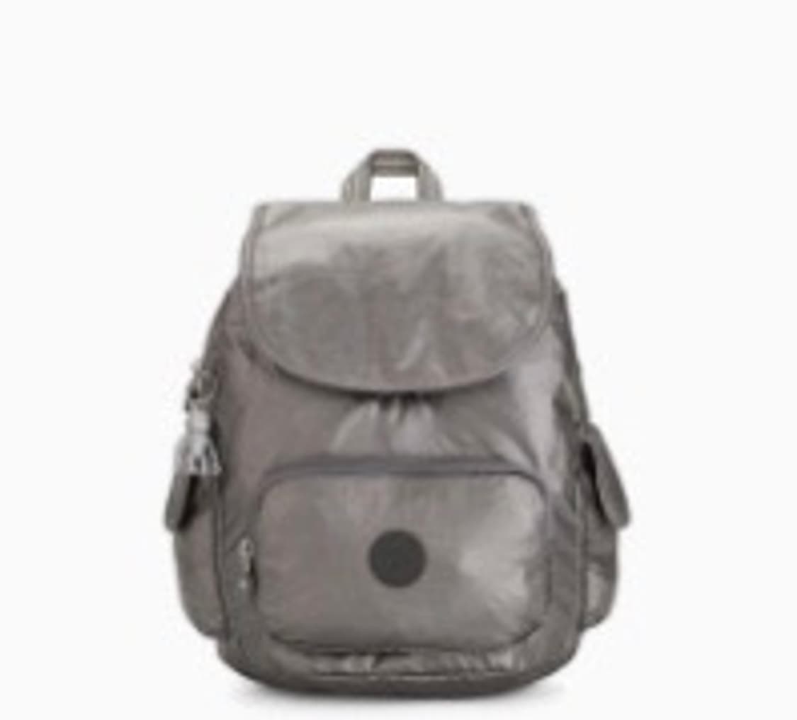 키플링 미니백팩 시티백S 카본 메탈릭 상품이미지1