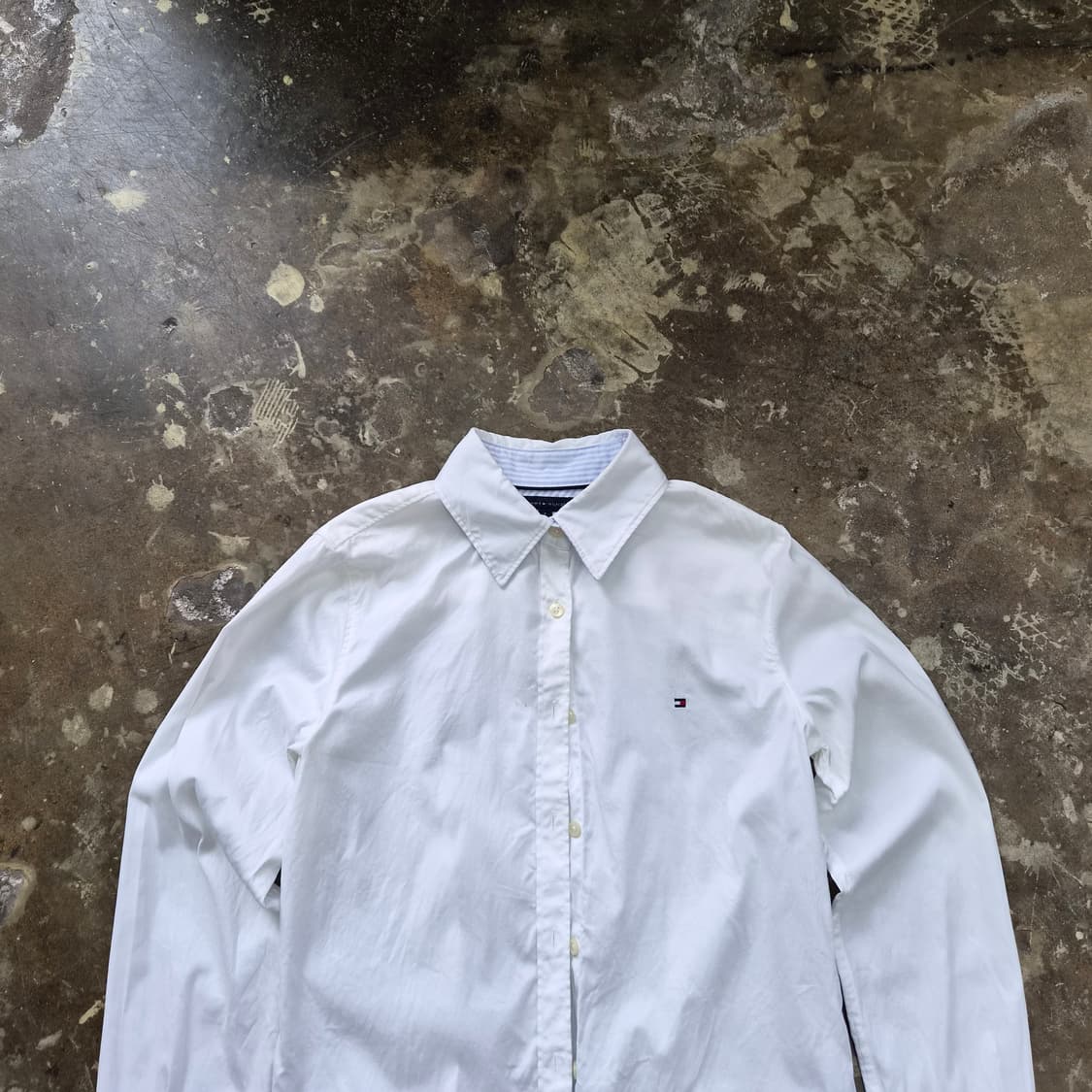 55) 타미힐피거 화이트 옥스퍼드 셔츠 남방 상품이미지2