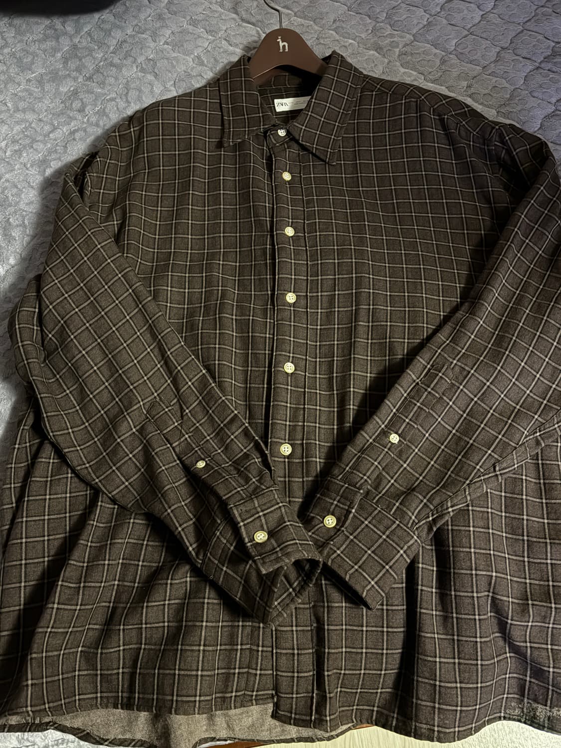 zara 체크셔츠 상품이미지2