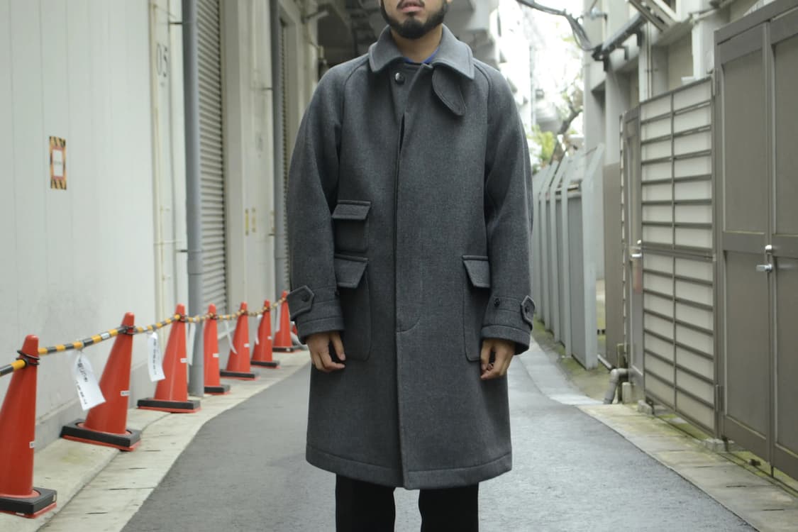 캡틴선샤인 트레블러 코트 18aw 그레이 38사이즈 상품이미지1