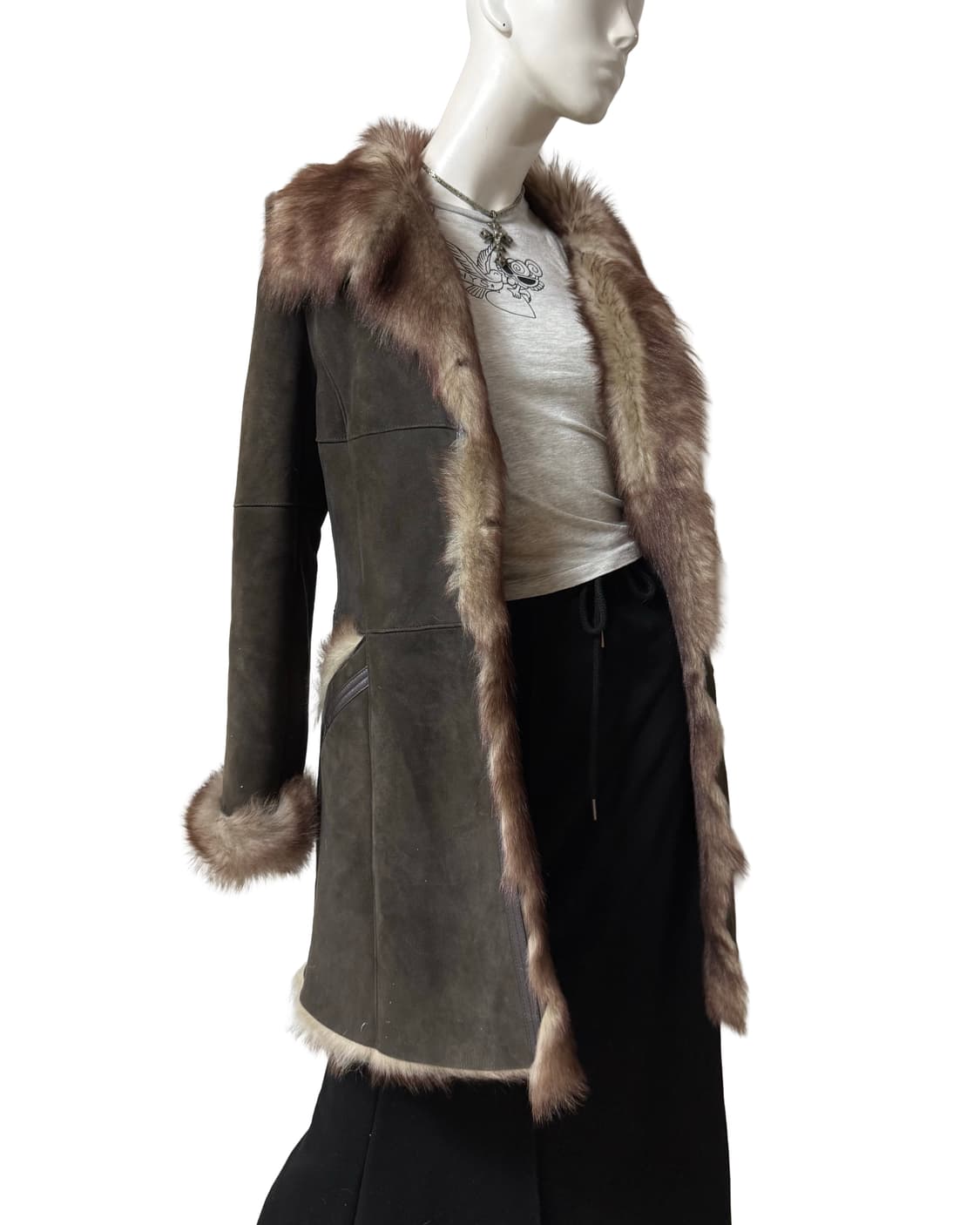 빈티지 faux fur 무스탕 상품이미지5