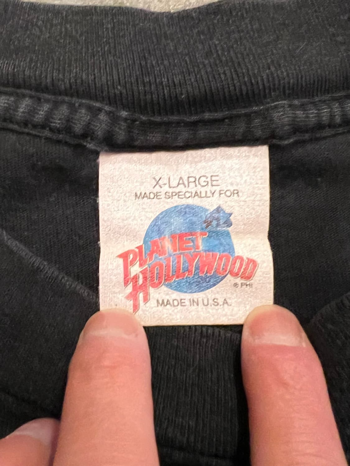 90's 플래닛 할리우드 싱글스티치 빈티지 반팔티셔츠 Made USA 상품이미지9