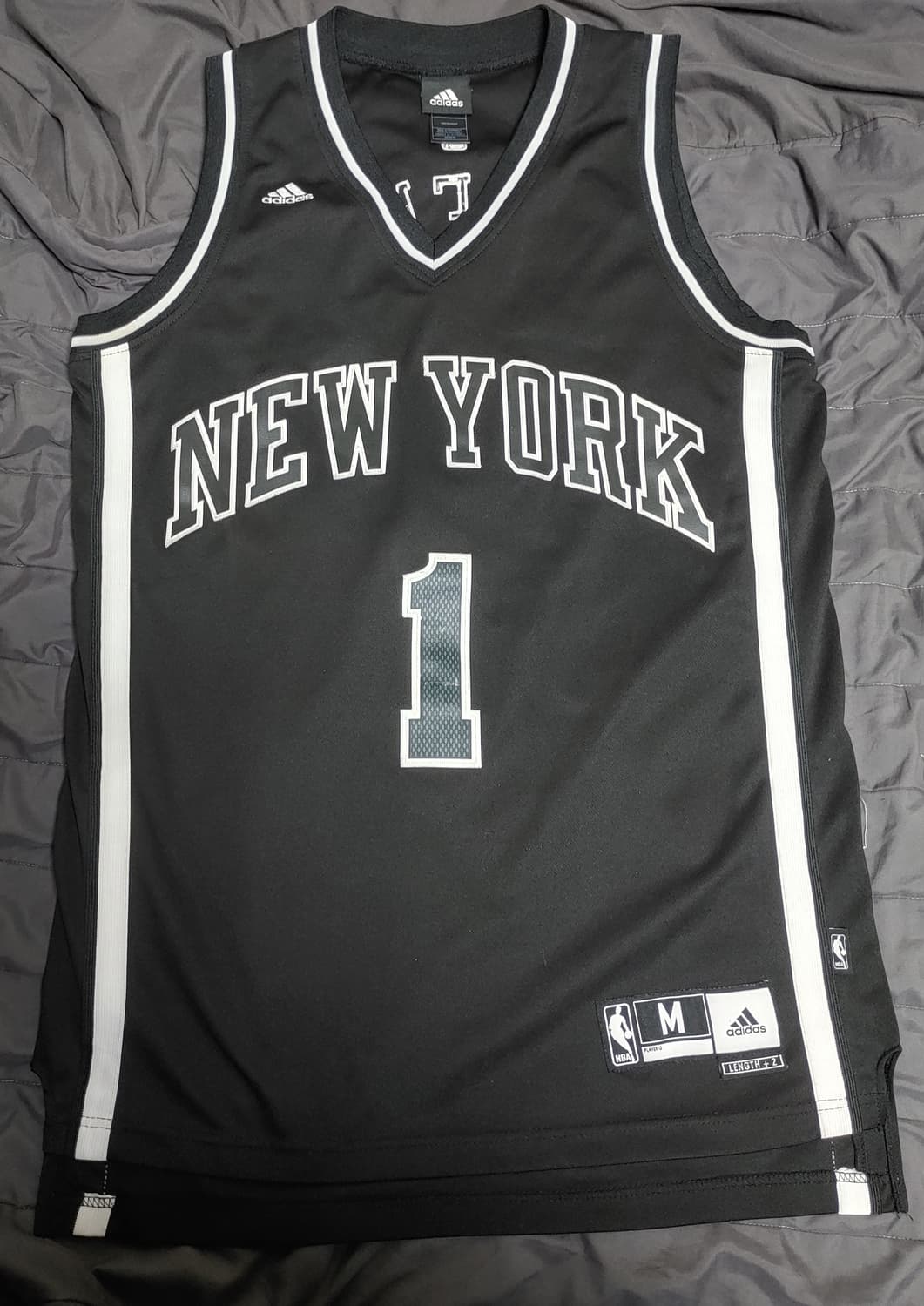 아디다스 NBA 뉴욕  아마레 스타더마이어 져지 상품이미지1