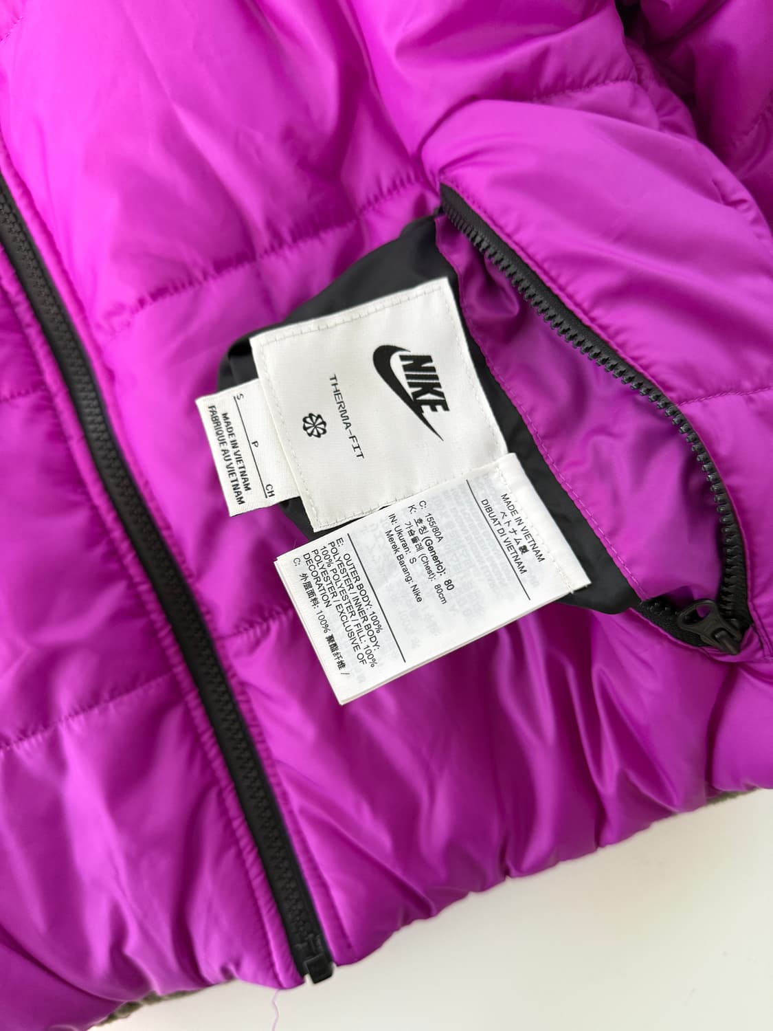 나이키 NSW 리버서블 빅스우시 플리스 패딩 자켓 상품이미지9