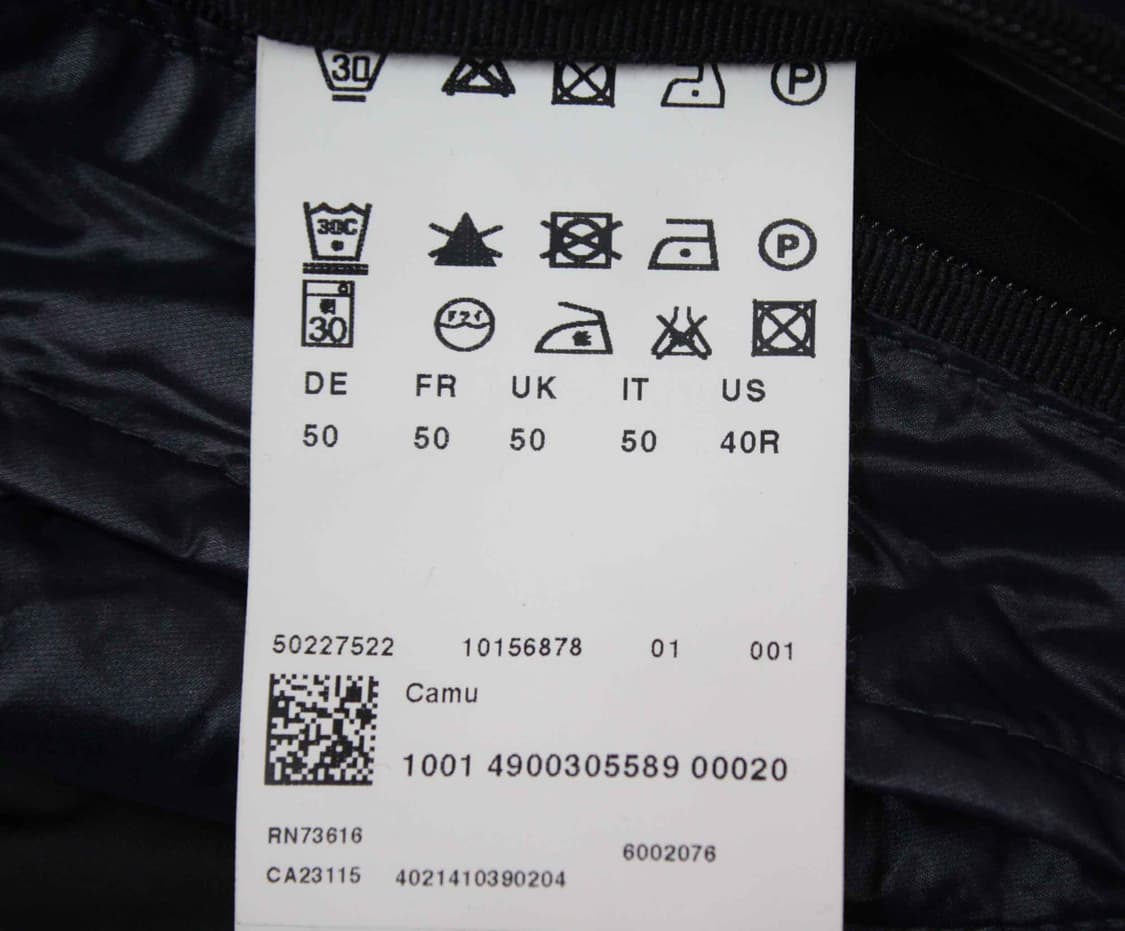 W-3266/보스 정품 남성용 누빔 점퍼 50 상품이미지4