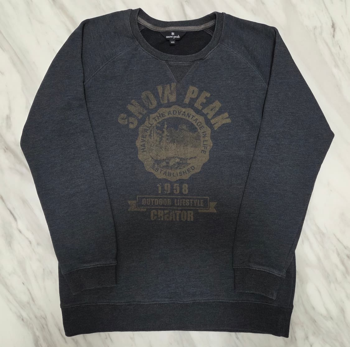 스노우피크 빈티지 맨투맨  상품이미지1