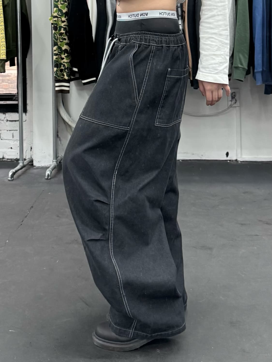 VTG 데님 벌룬팬츠 상품이미지2