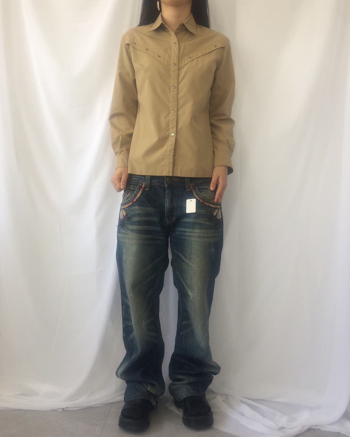 Stud point western mood jacket 상품이미지7