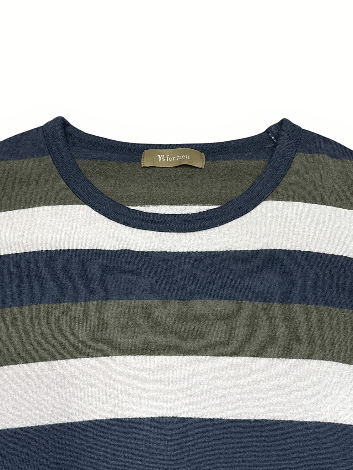 Y's for man 1992 Wool Border Knit Top 상품이미지4