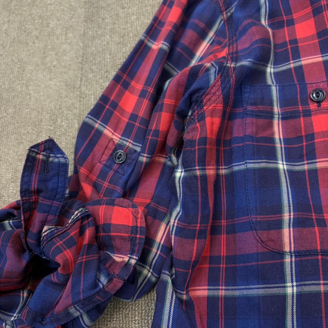 polo 랄프로렌 우먼스 롤업체크셔츠  상품이미지3