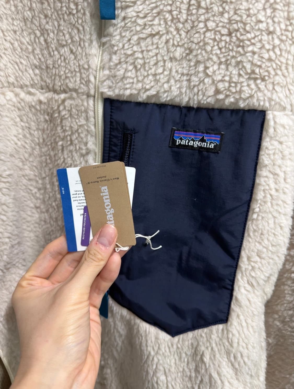 파타고니아 클래식 레트로X 내츄럴 (미착용 새제품) 상품이미지4