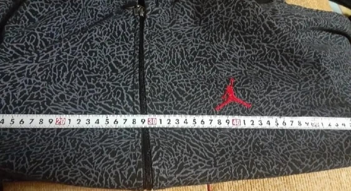 조던 올드스쿨 코끼리 패턴 후드 집업 L -USA 상품이미지7