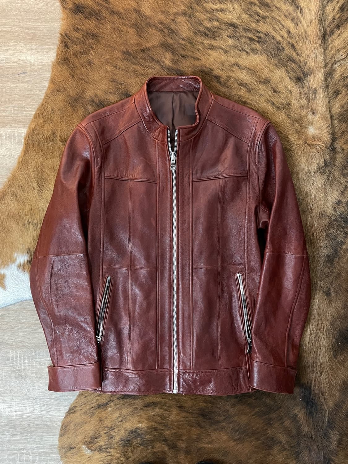 반하트 디 알바자 양가죽 라이더 자켓 상품이미지1