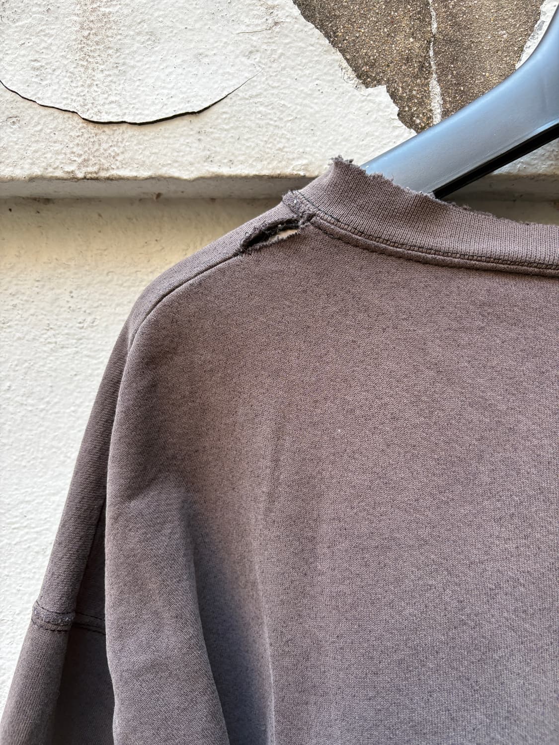 90‘s 디스트레스드 블랭크 스웻셔츠 상품이미지3