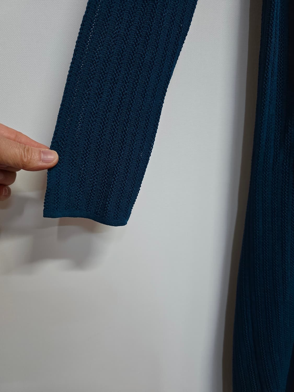 더아아잗 롱 가디건 네이비 Free 상품이미지4