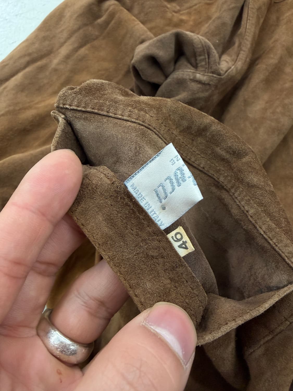 Pierotucci 리버시블 레더자켓 상품이미지4