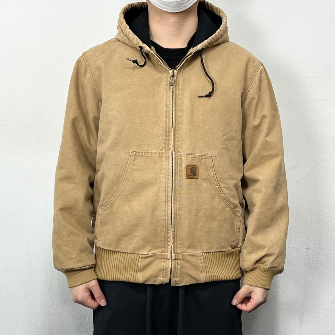 칼하트 OG J130 CML 액티브 후드 워크 자켓 상품이미지2