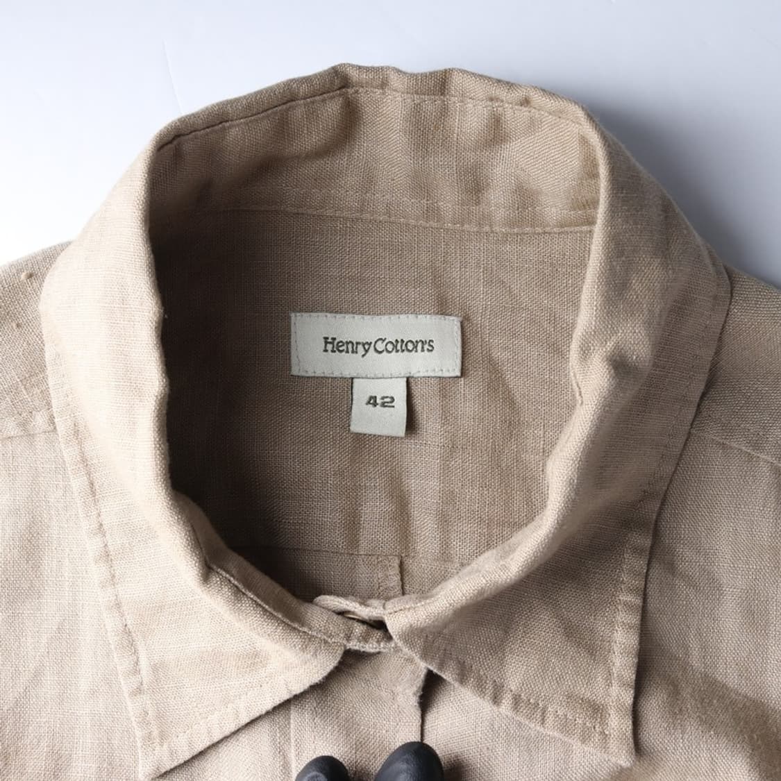 헨리코튼 린넨 투포켓 워크 셔츠 42 상품이미지5