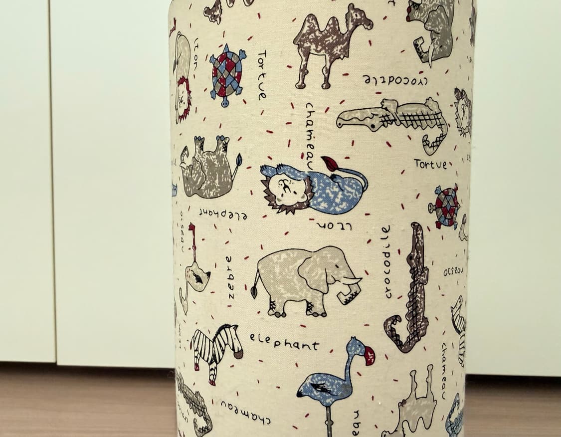 동물 패턴 빈티지 램프 상품이미지2