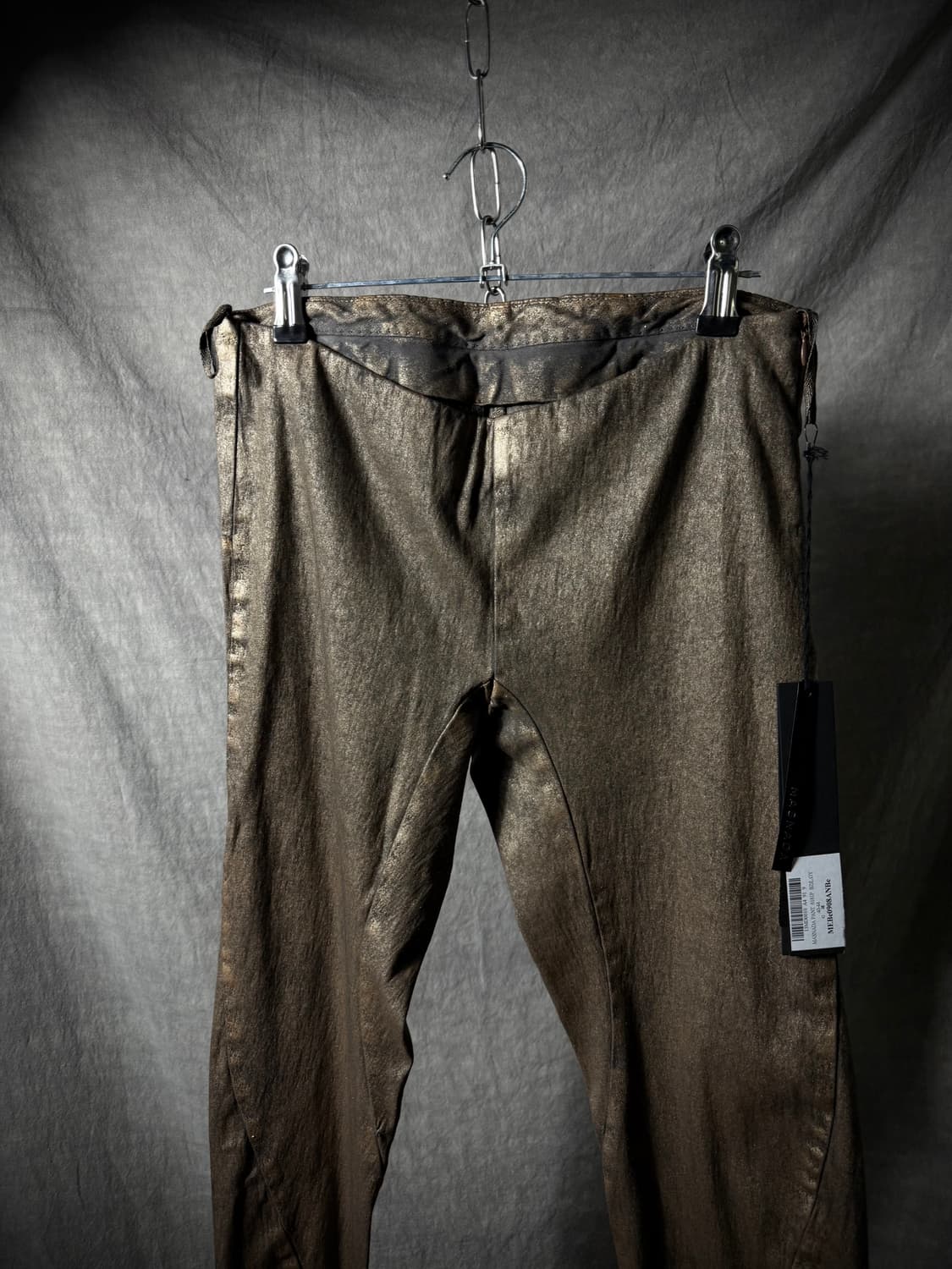 MASNADA Metallic Coated Slim Pants 상품이미지2