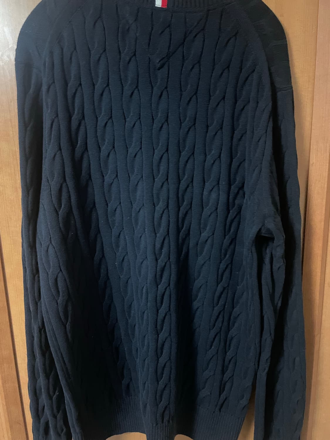 타미힐피거 남성 크루넥 케이블 니트 L 상품이미지4