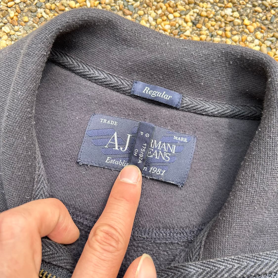아르마니 진스(Armani jeans) 투웨이 집업 상품이미지5