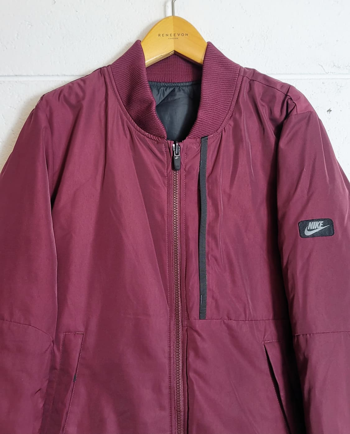 나이키 리버시블(양면) 덕다운(오리털) 패딩 블루종점퍼 판매 상품이미지5