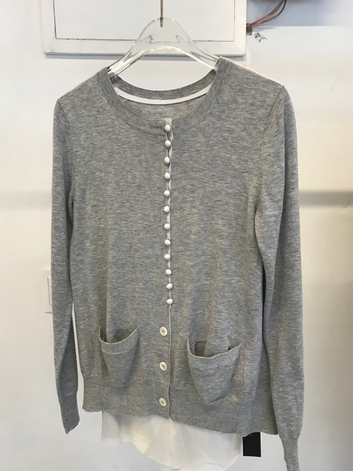 Sacai Hybrid Cardigan 상품이미지1
