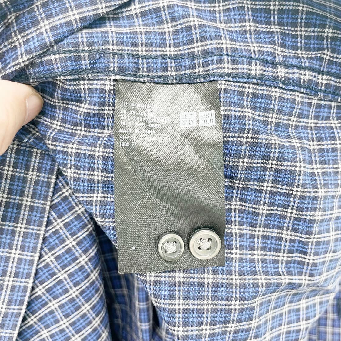 유니클로 남성캐주얼남방 XL  상품이미지5