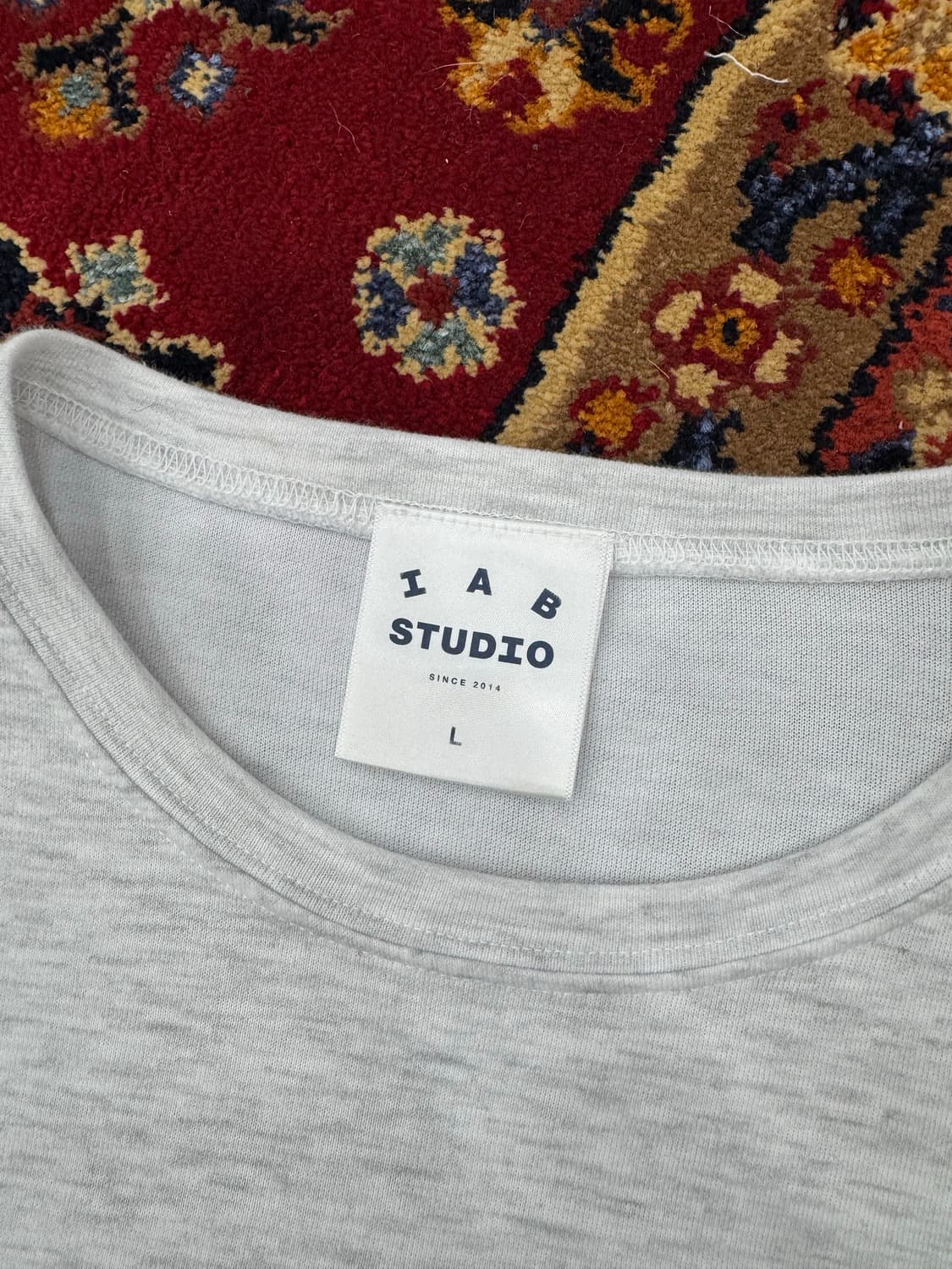 아이앱스튜디오 롱슬리브 라이트 그레이 L 상품이미지8