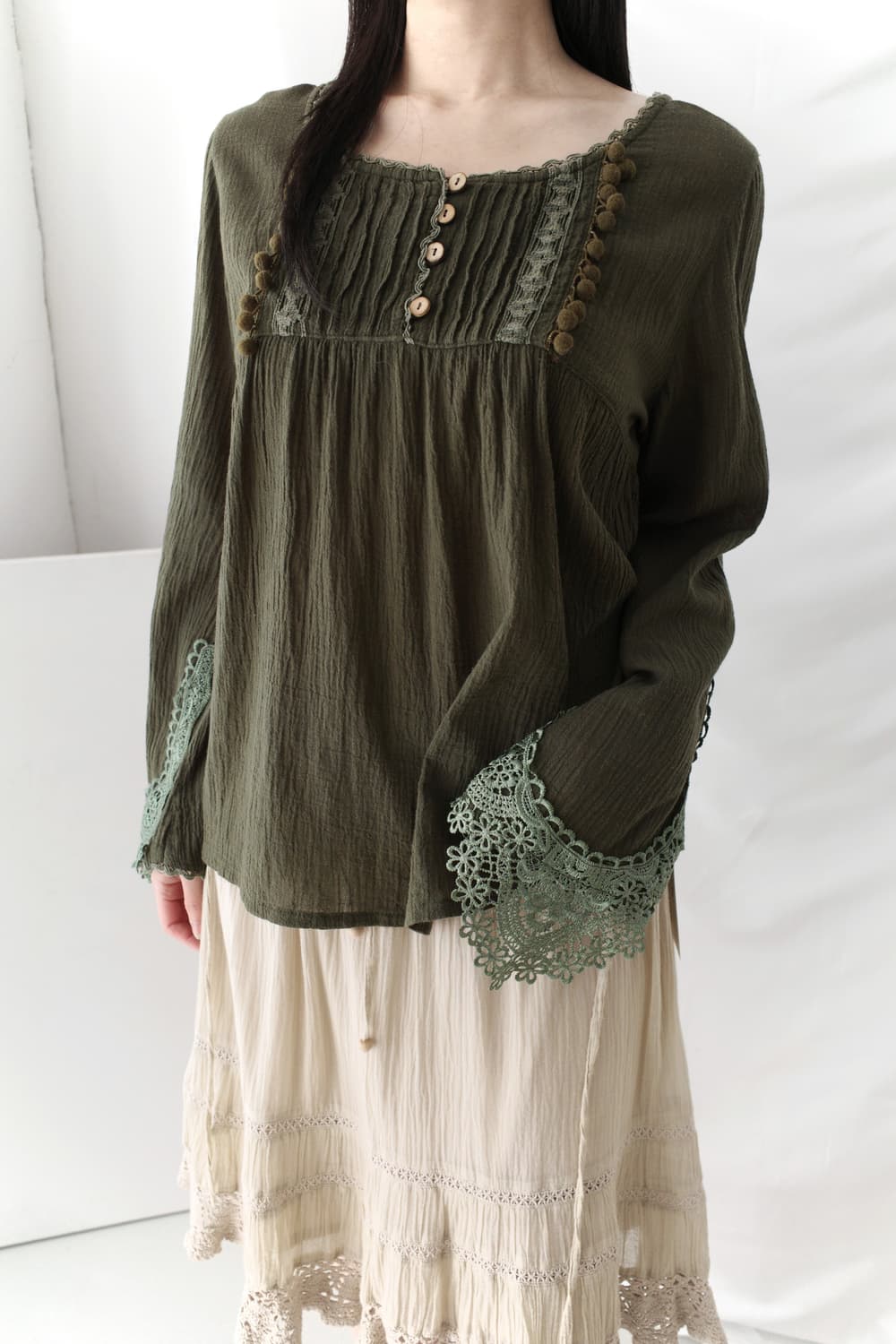 lace blouse 상품이미지5