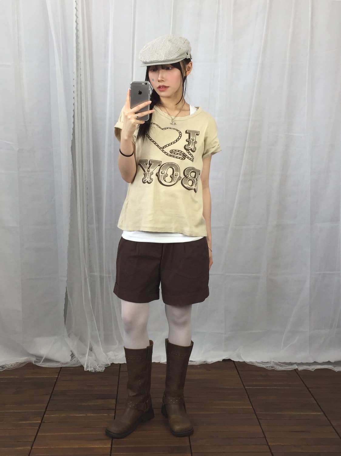 'BEAMS BOY' I Love Boy Graphic Tee  상품이미지3