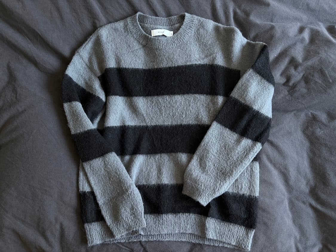 8division 스트라이프 스웨터 M 상품이미지2
