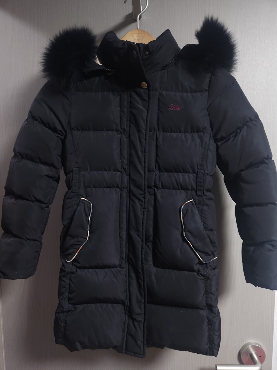 닥스 주니어 폭스퍼 패딩, 11Y 상품이미지1