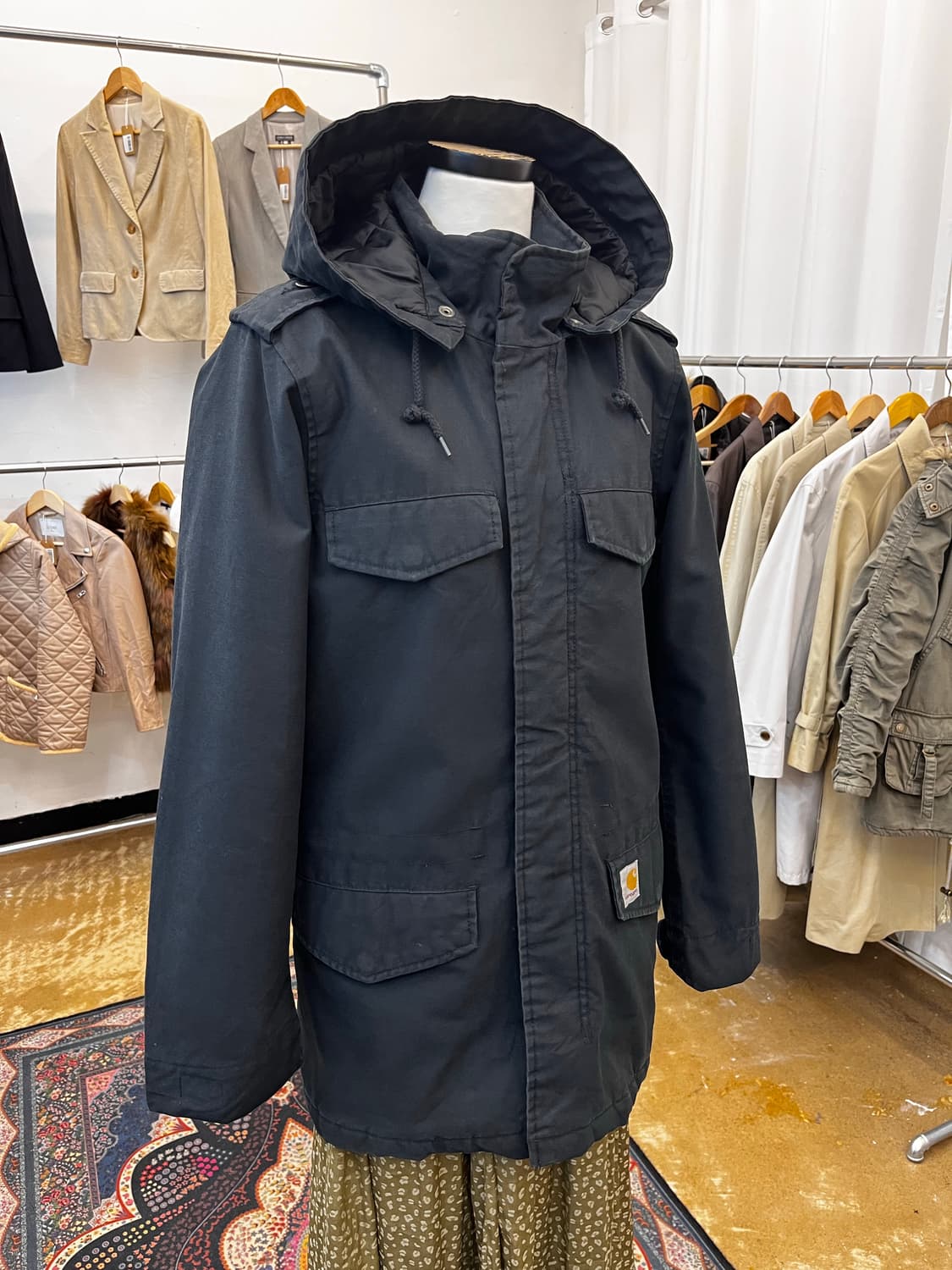 칼하트 Hickman 코트 블랙 상품이미지1