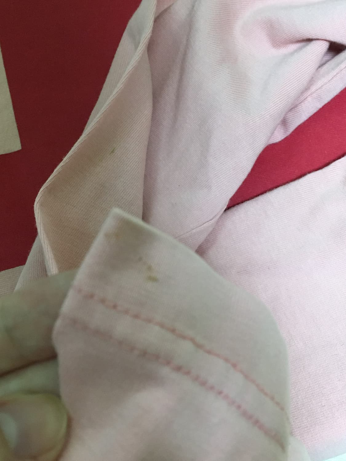 에스크 그런지 유니언잭 프린팅 핑크 롱슬리브 와투케 핀터깔 y2k 상품이미지7