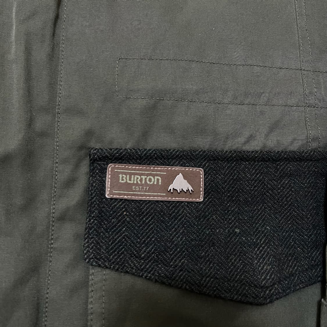 버튼 남성 스노우보드 스키복 보드복 바람막이 야상 자켓 L/100  상품이미지4