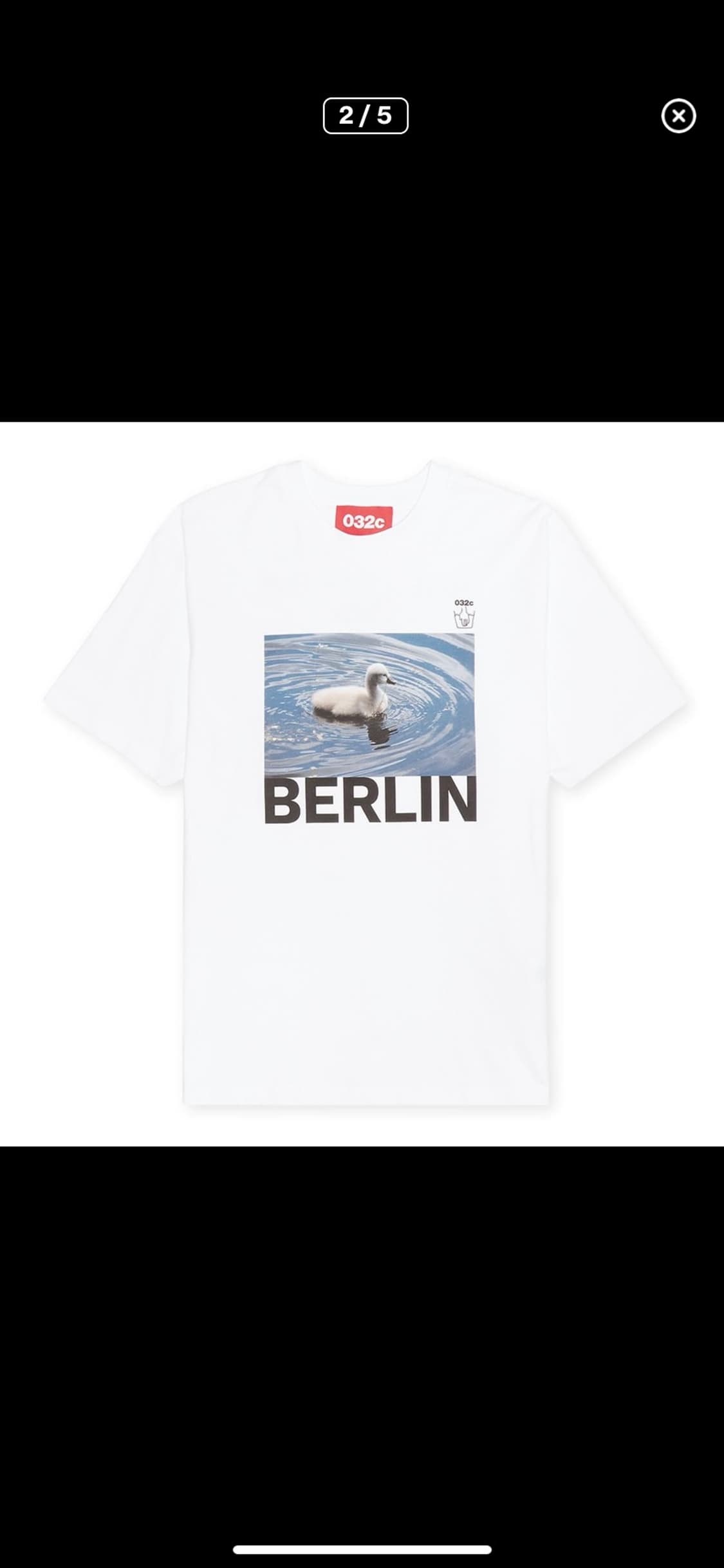 (빈지노,기리보이 착) 032c 오리 반팔티 극미중고 상품이미지3