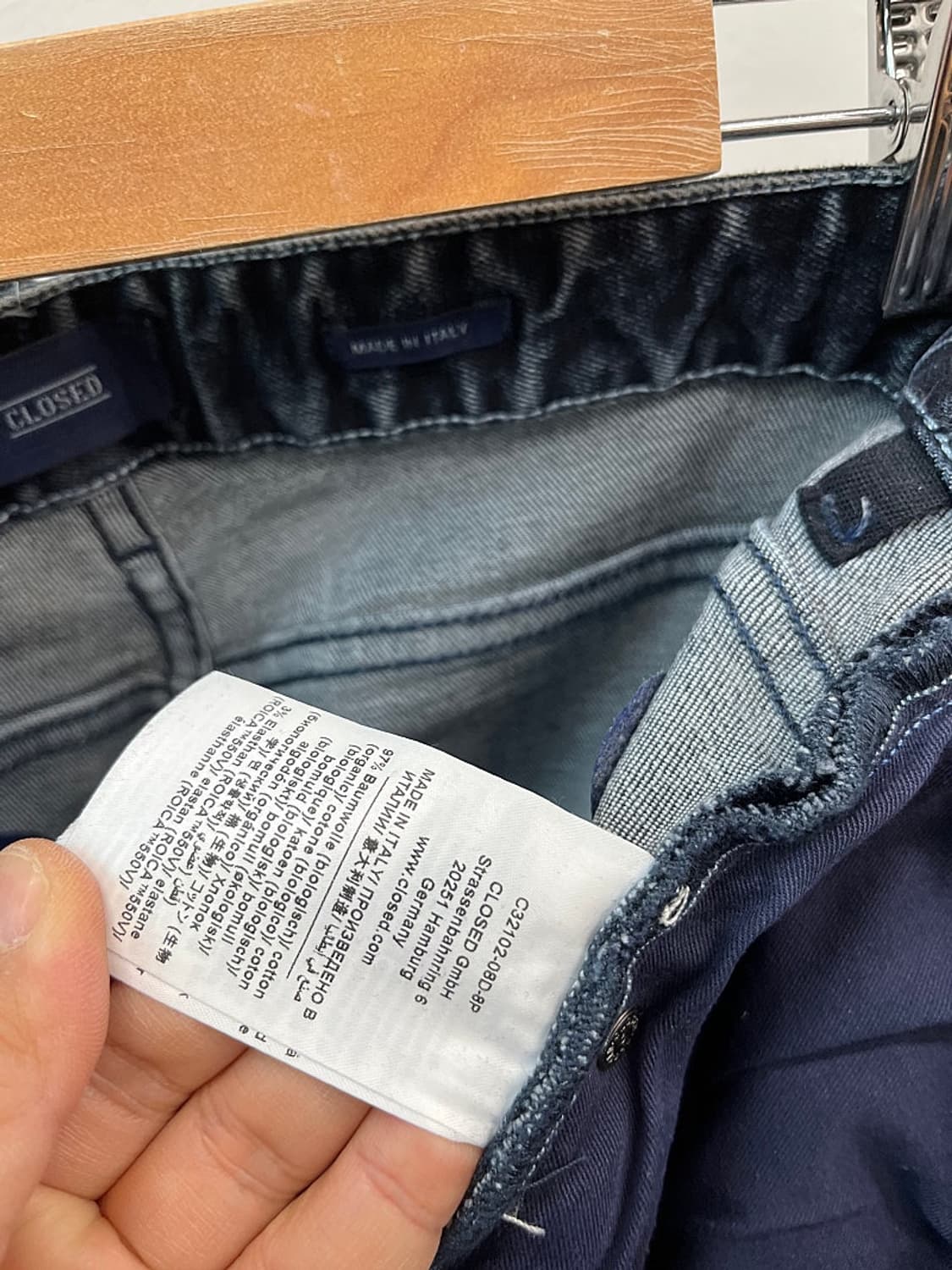 32-33) 클로즈드 신형 진청바지  상품이미지8