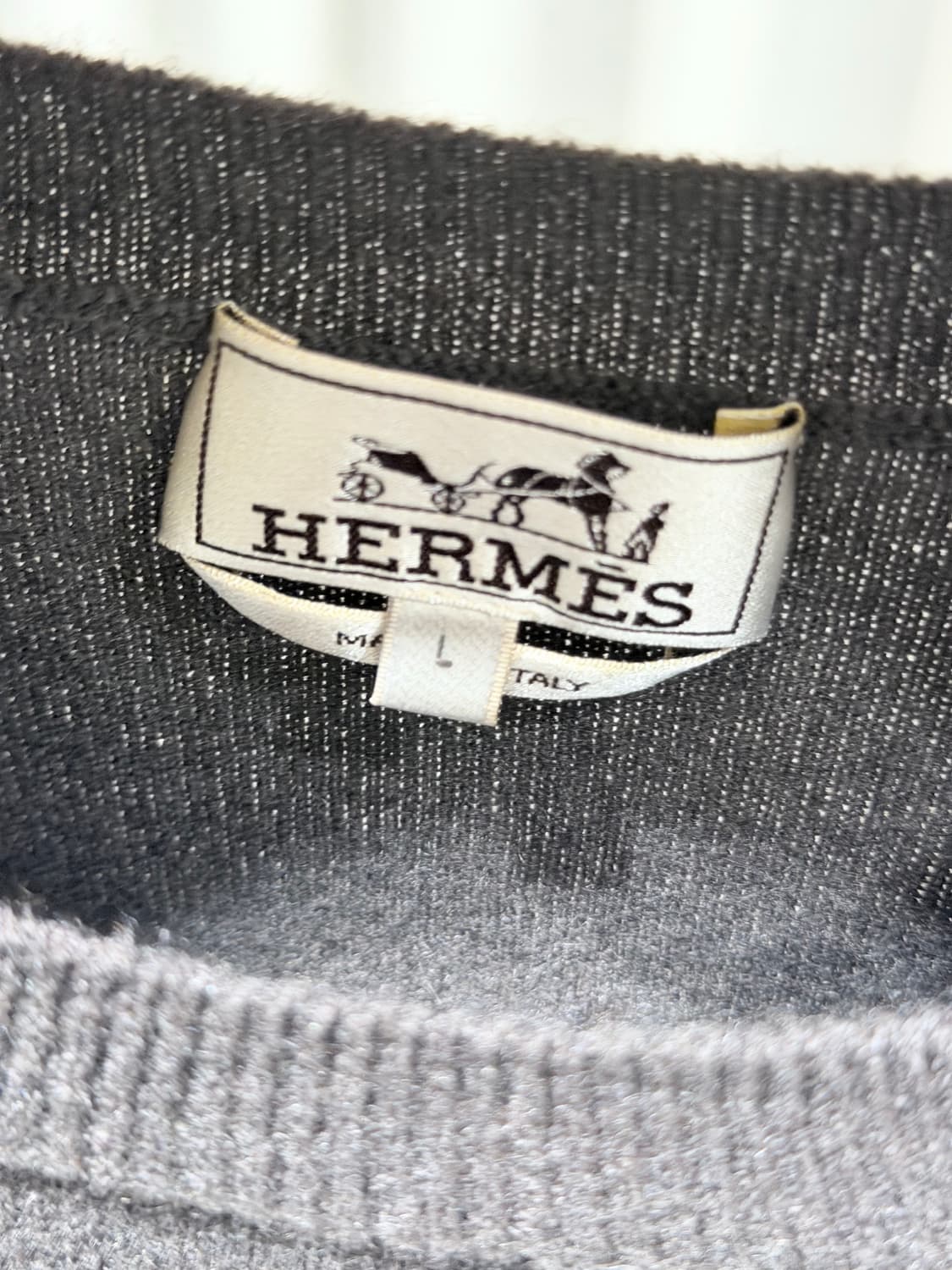(A+/L) / 에르메스 벨키로브 캐시미어 니트 스웨터 상품이미지4